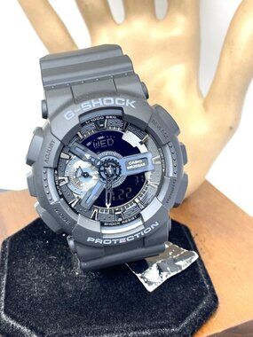 Casio G-Shock Men’s Watch GA110-1B Quartz Black Resin Analog Digital 50mm 5146